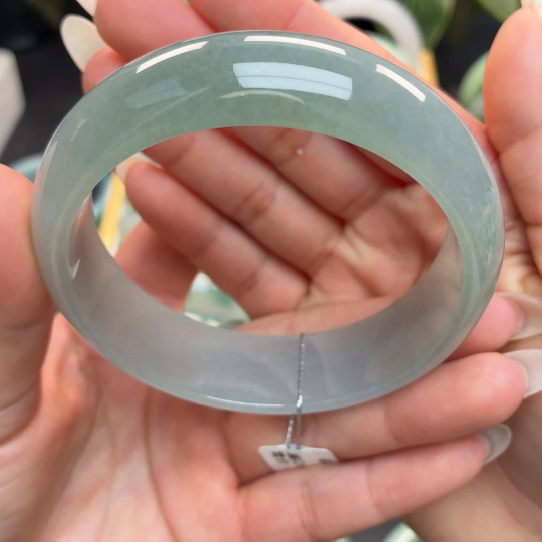 翡翠未镶嵌手镯天然