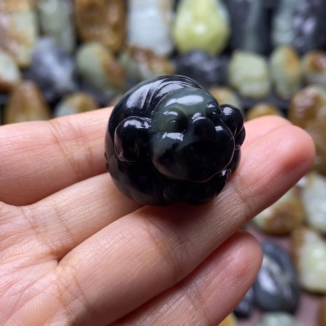 吊坠(不含链)未镶嵌和田玉（糖玉）