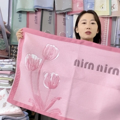 棉特价粉色郁金香