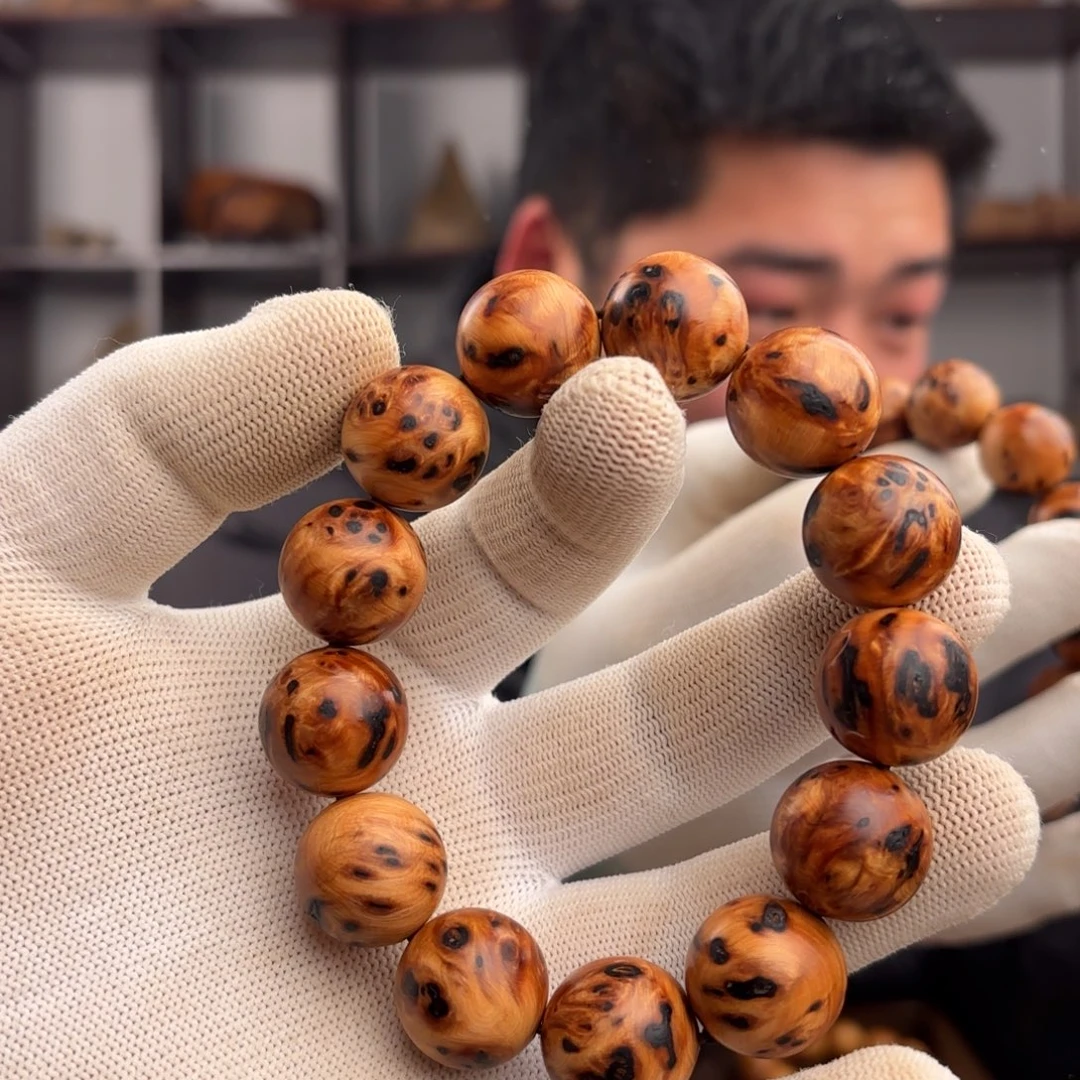 手串/手链柏木（崖柏）1.8碳化瘤疤稀有