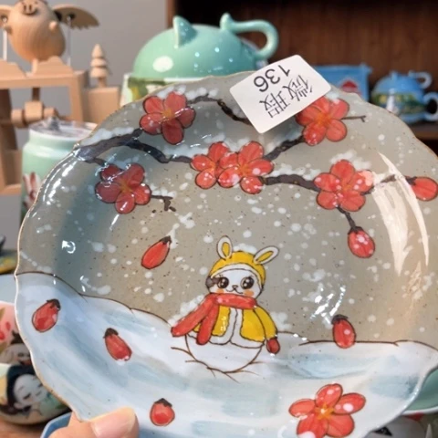 炉景德镇釉下手绘陶瓷