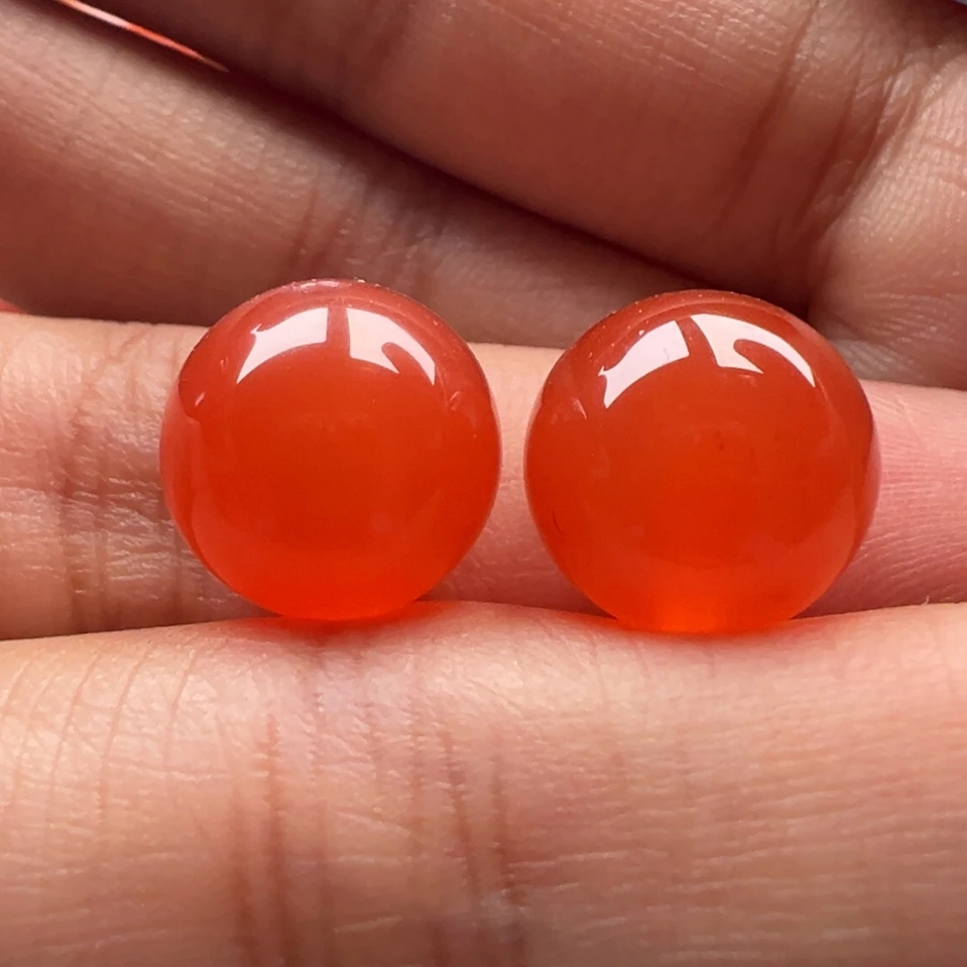 南红玛瑙圆珠12.1未镶嵌