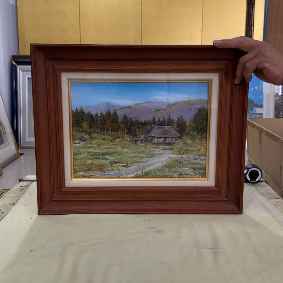 大***生绘画屏风框画茶空间设计