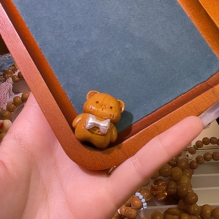 ****哈猴头核桃吊坠补差小熊