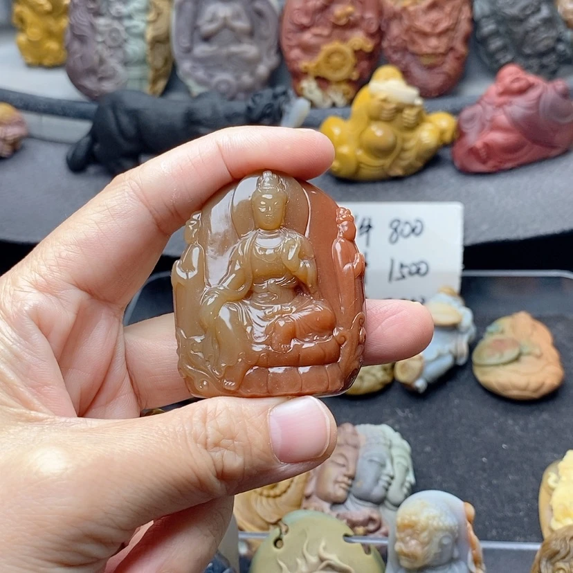 【闪购商品】定制石英质玉吊坠未镶嵌
