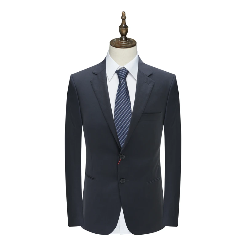 AB989邦纳男春秋西服 两粒扣后中开衩商务休闲西装 深蓝28959