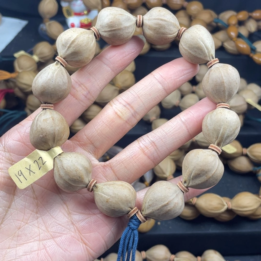 004橄榄核三花蒜头19*22