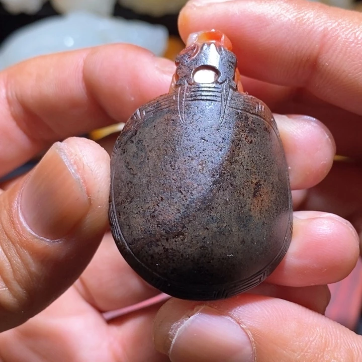 和田玉30克龙龟未镶嵌