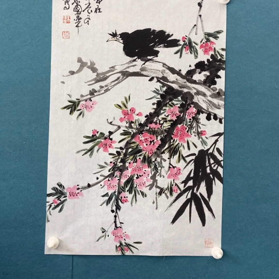 清***开国画墨鱼精品墨鱼精品