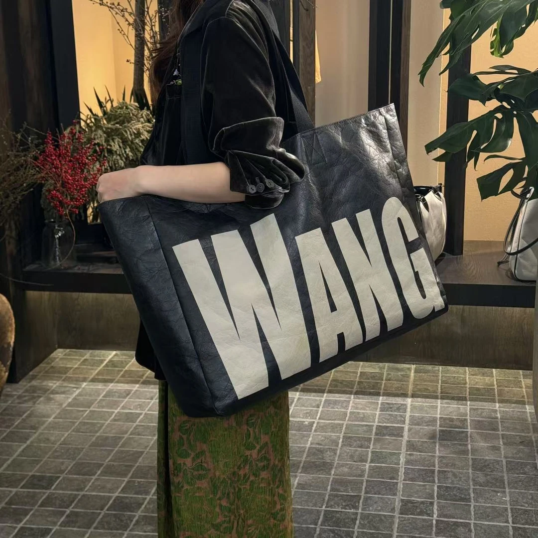 杜邦纸时尚轻奢大容量百搭防水休闲简约单肩包LUOJIAWANG