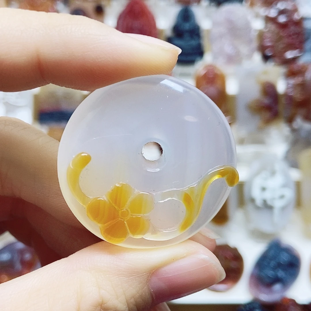 玛瑙/玉髓未镶嵌颈饰