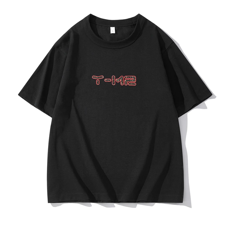 YM2新款潮流ins宽松休闲情侣款透气短袖T恤