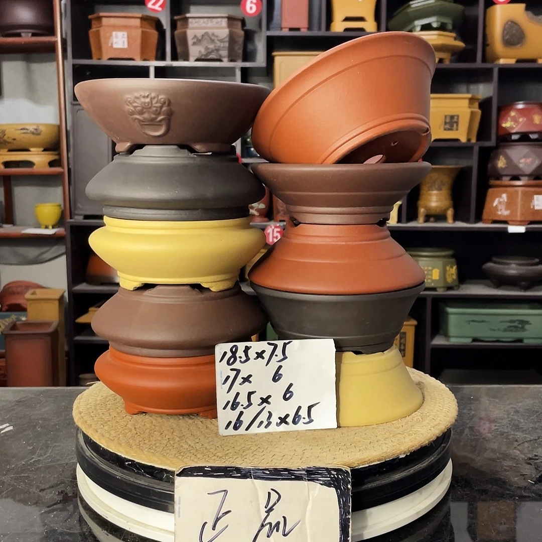 D-盆尚好紫砂花盆