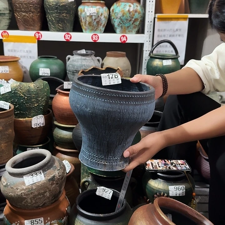 蓝色鱼尾176高度20口径18