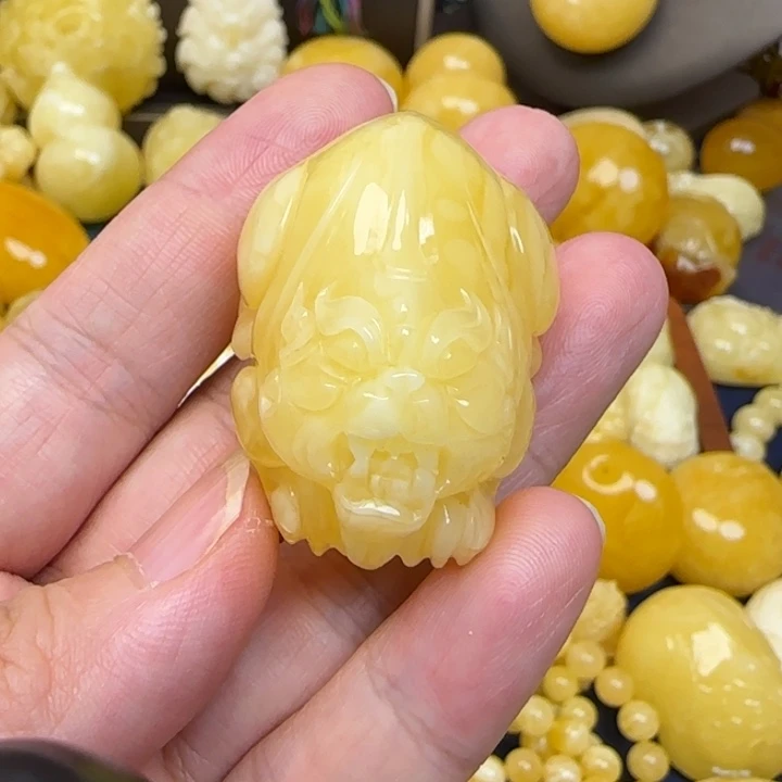 未镶嵌颈饰蜜蜡天然蜜蜡