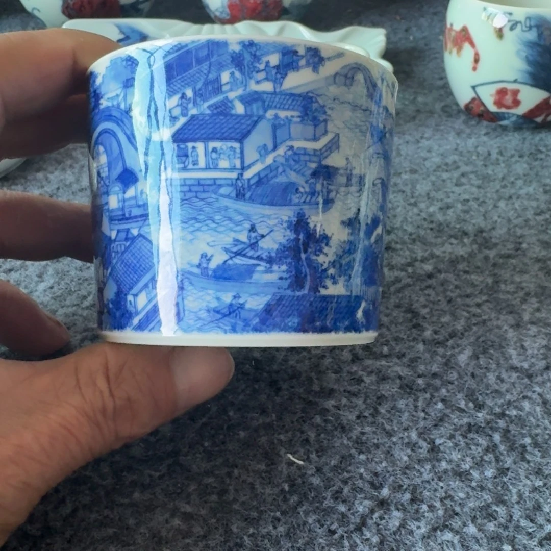 ****星现代景德镇陶瓷手绘茶具