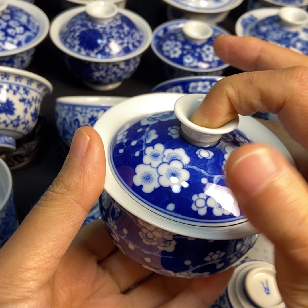 茶***文陶瓷柴卢氏大号两才