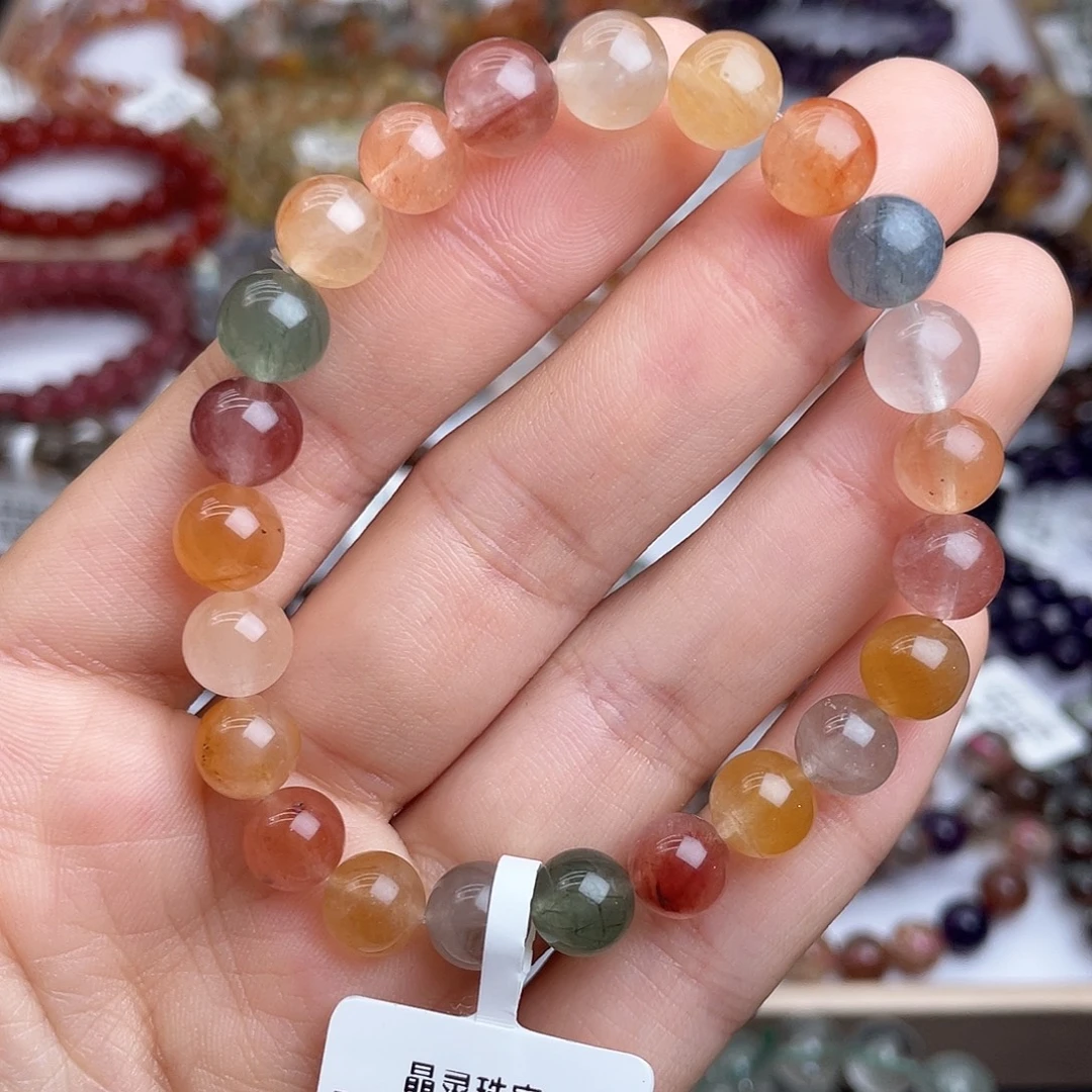 未镶嵌水晶手串天然