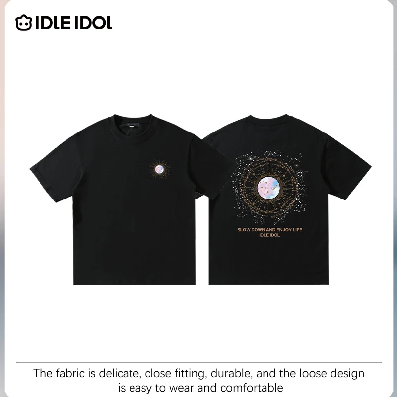 短袖男士新款爆款重磅T恤潮牌凉感高档奢侈品男士t恤