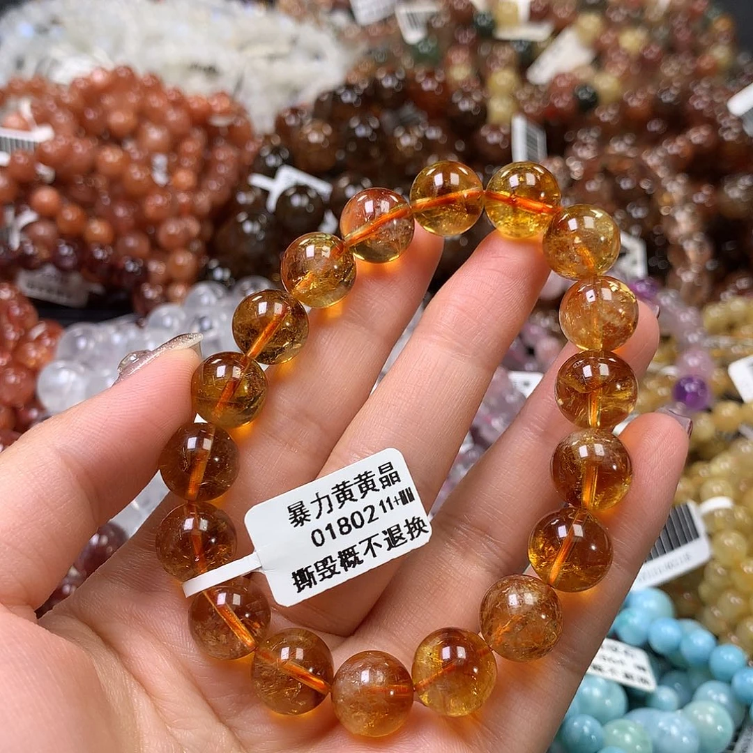 未镶嵌手链水晶，