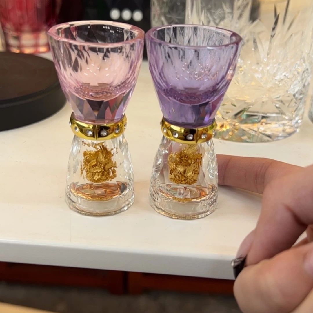 【闪购商品】水晶白酒杯两个…