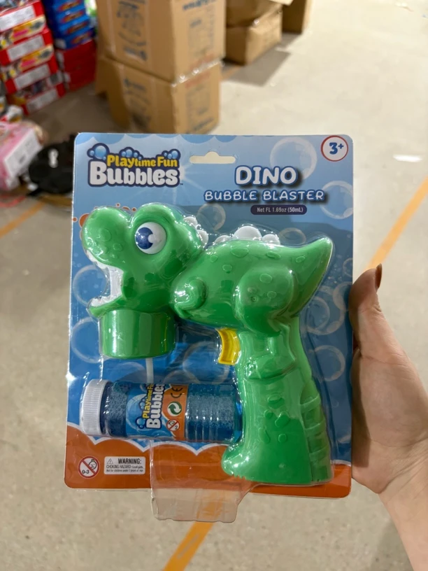 恐龙泡泡枪科学玩具