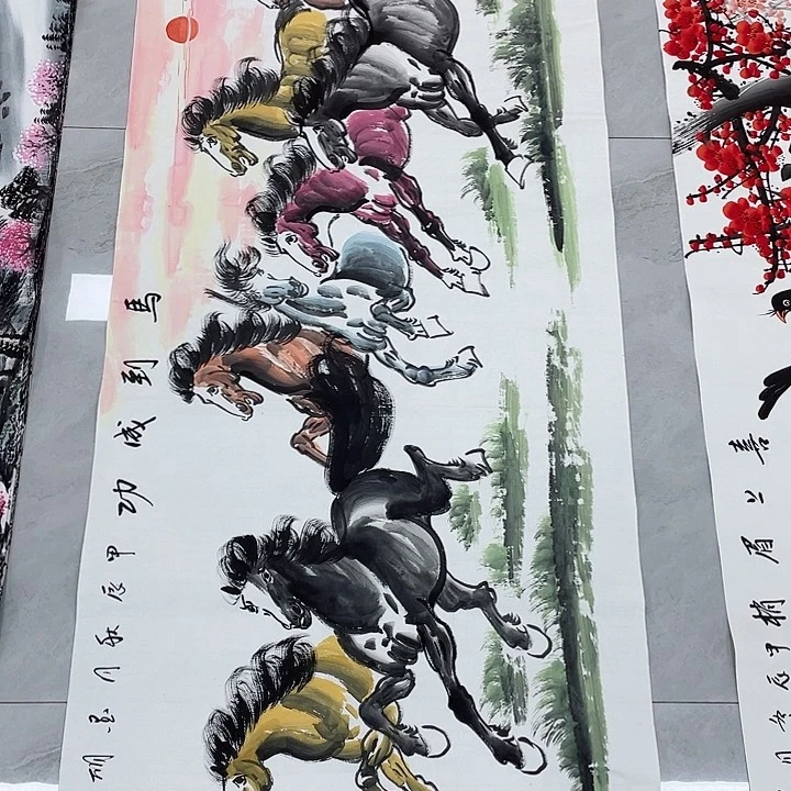 国画在这种装修正在做