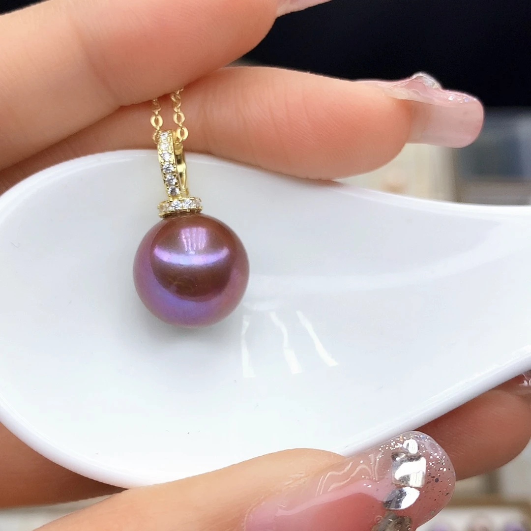 淡水珍珠颈饰合金