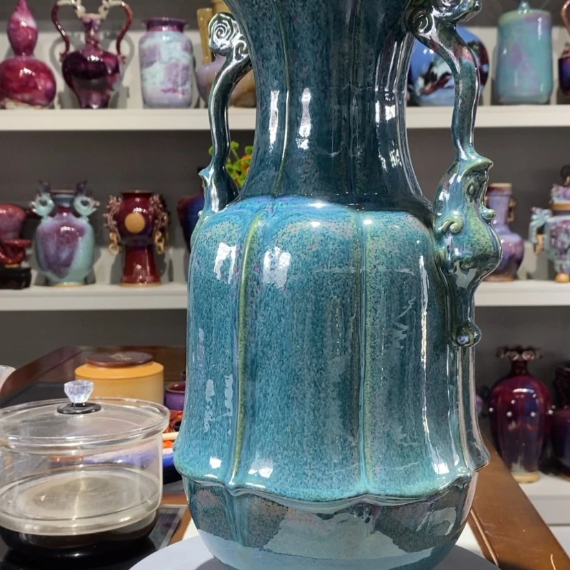 【闪购商品】瓷片手****9钧瓷艺术作品……