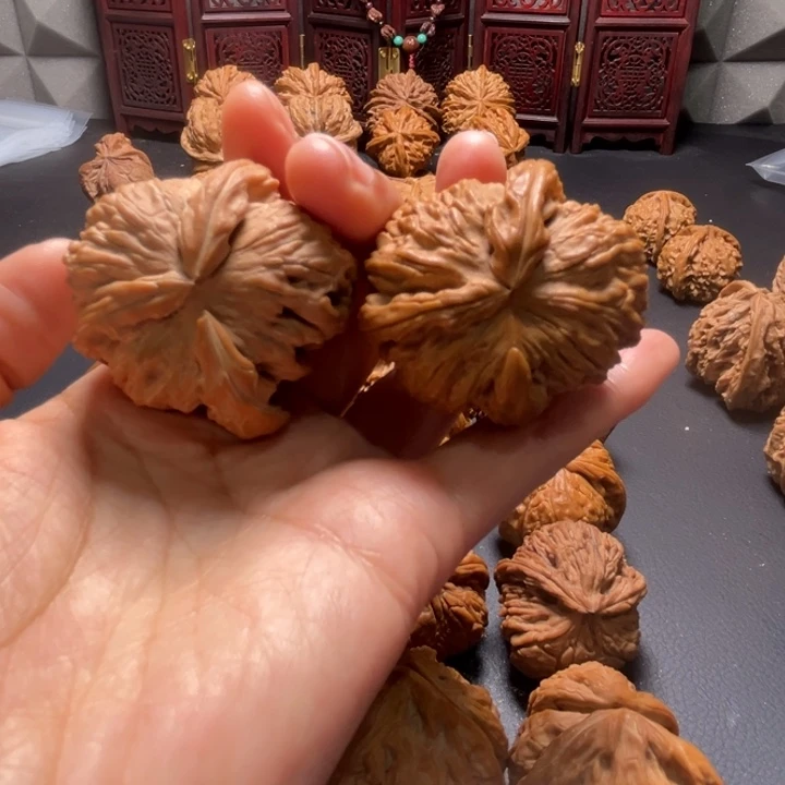 白狮子两棱挂角42尺寸核桃哈哈哈哈哈