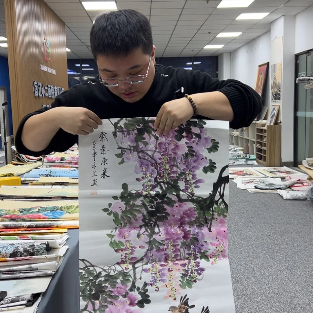 国画纯手工定制字画