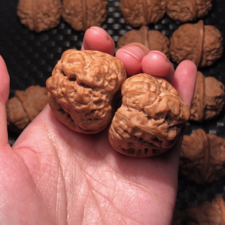 文玩核桃把件开背肌肉38