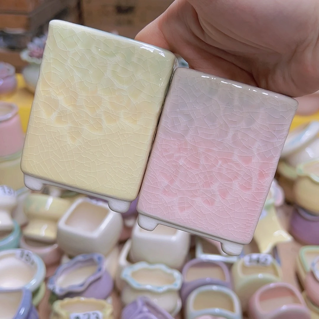 红陶陶瓷花盆当场满12包邮