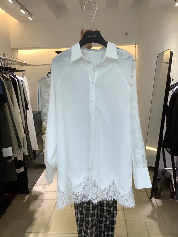 夏季新款绣花衬衫