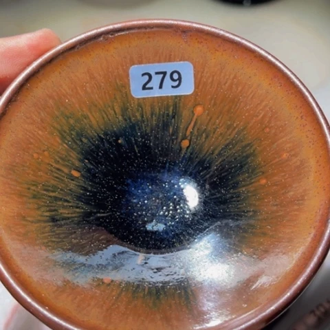 茶盏原矿原釉柴烧建盏