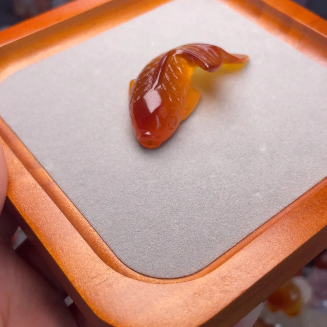 小***宝玛瑙/玉髓车挂未镶嵌