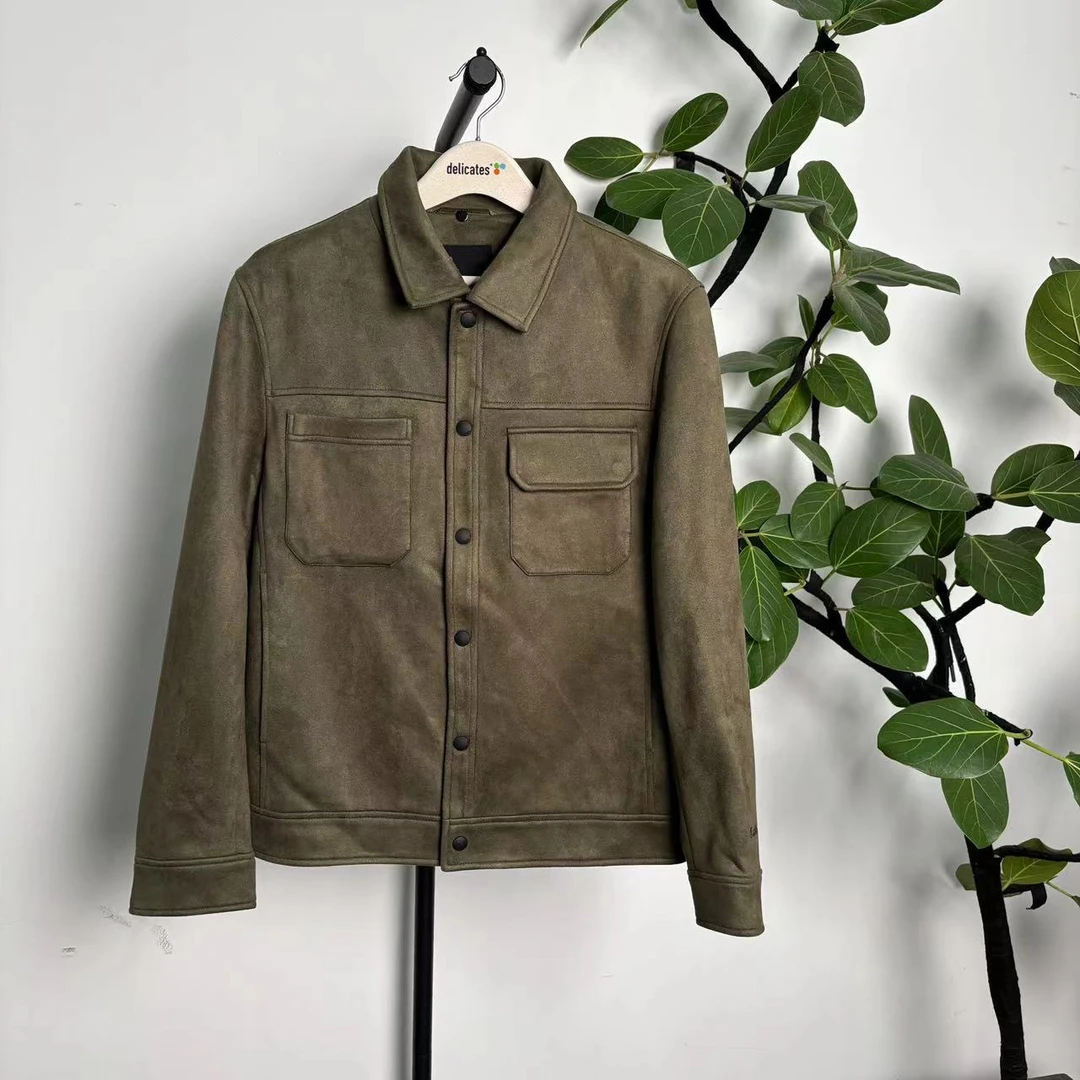 T-13（3.11）25新款情侣简约休闲翻领外套夹克 00388