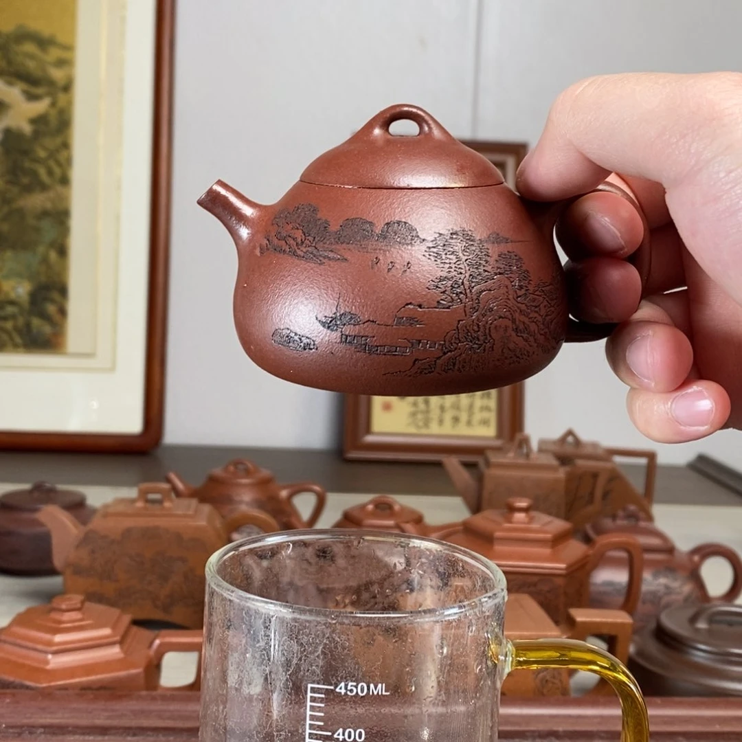 茶壶紫砂原矿泥料传统工艺制作
