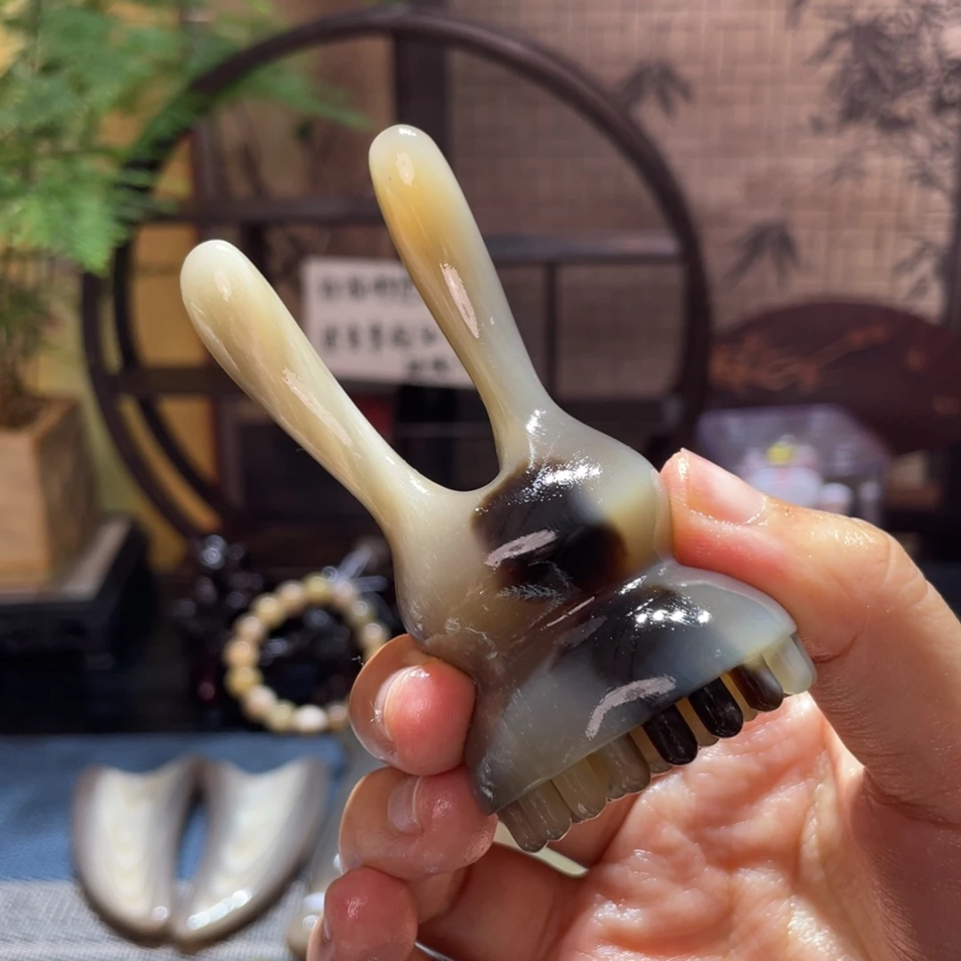 白水大盘面莲蓬兔兔