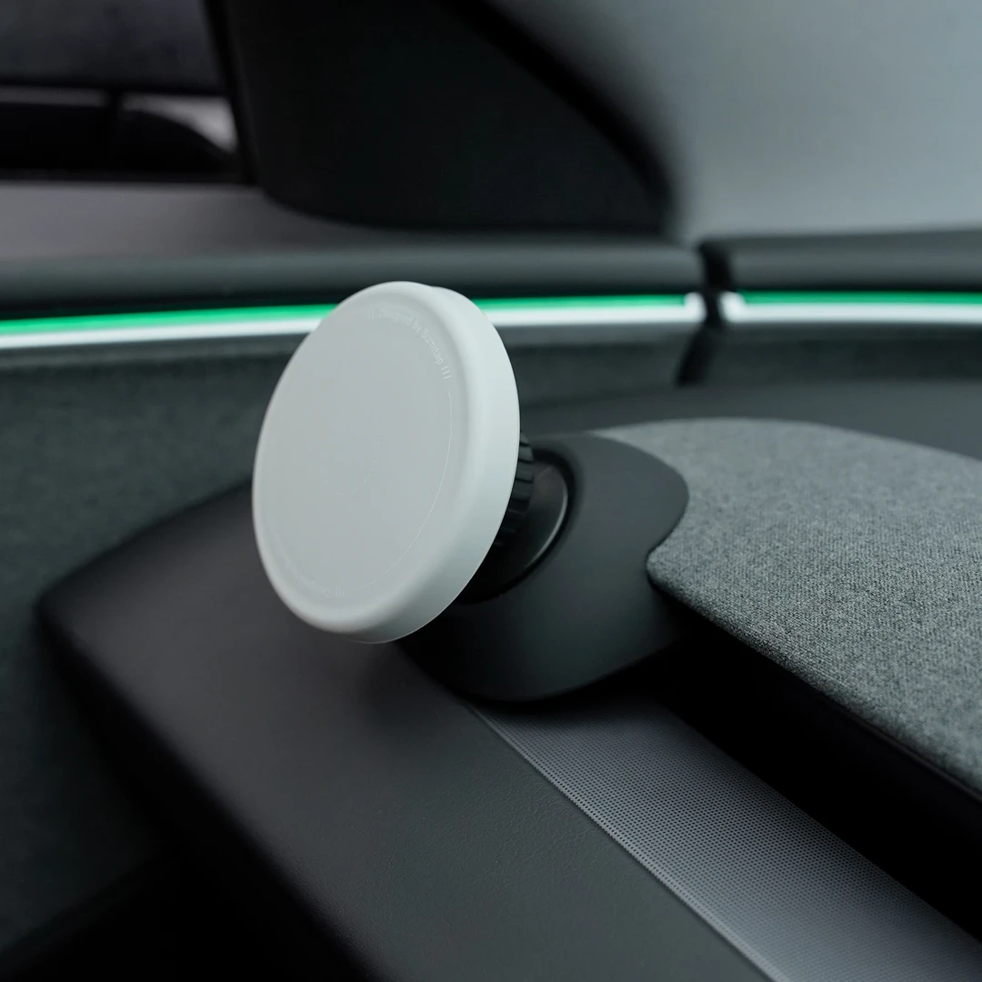 适用特斯拉手机支架磁吸车载model y焕新3专用导航车内配件硅胶