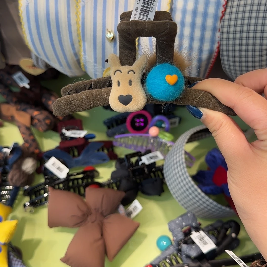 布艺非金属狗狗抓夹