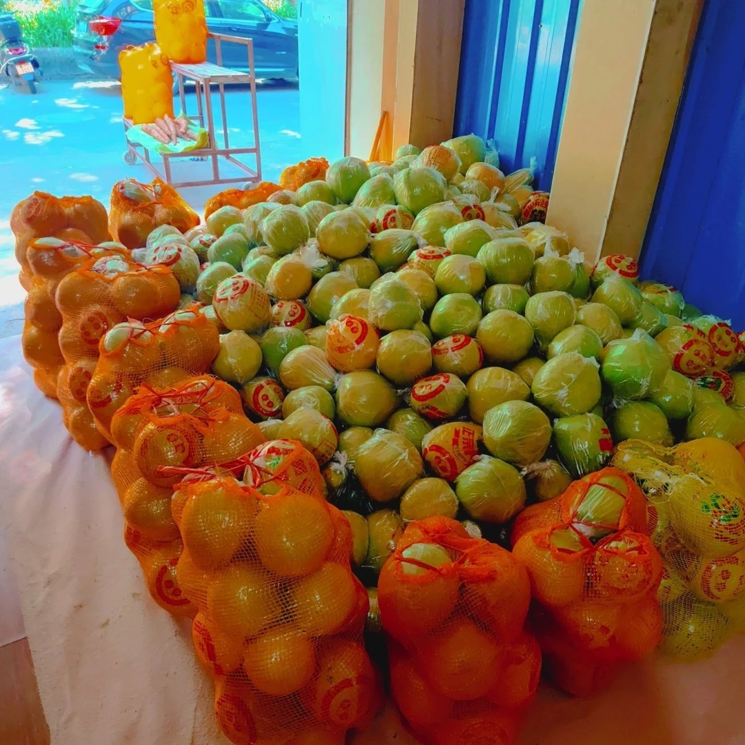 50斤沙田柚梅州金柚柚子