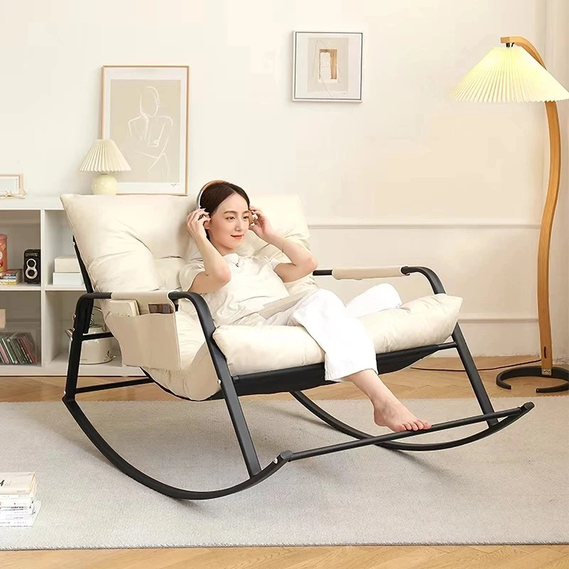 懒人沙发阳台休闲椅子摇摇椅大人躺椅沙发舒适沙发椅客厅双人摇椅