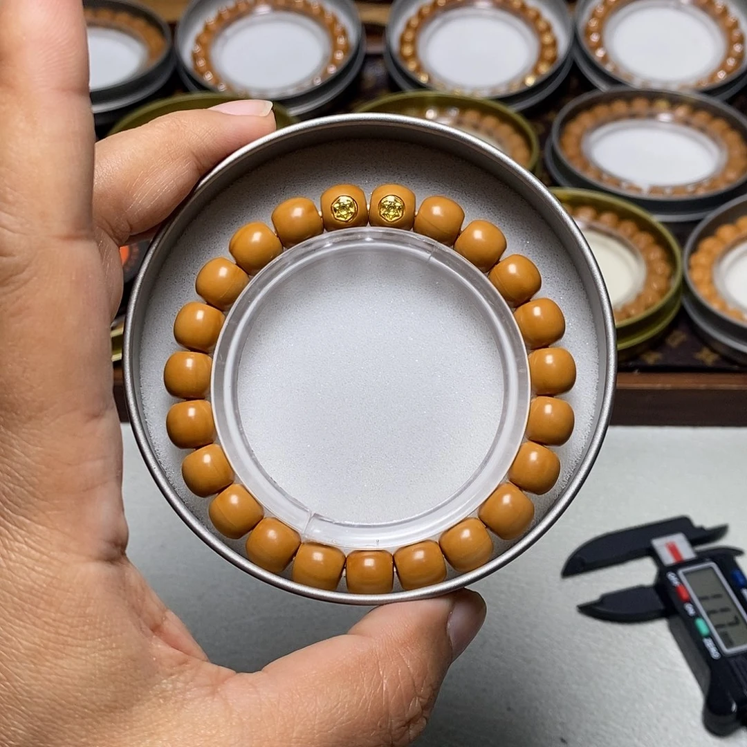 猴头核桃手串68号双标18k凤仙小老型9+左右