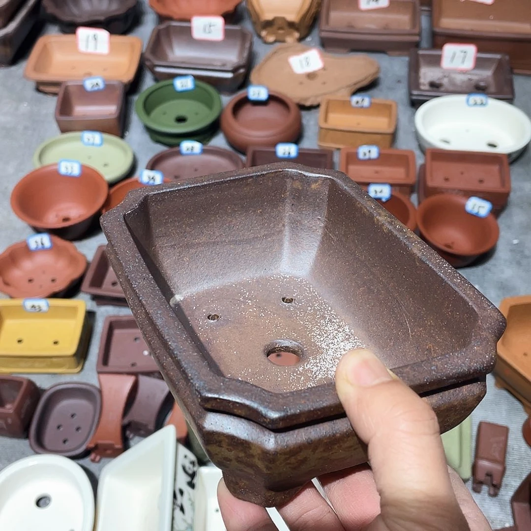 紫砂小盆14*10*5cm