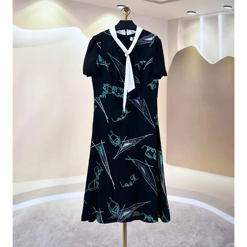 春夏新款时尚休闲气质连衣裙 欧9063G