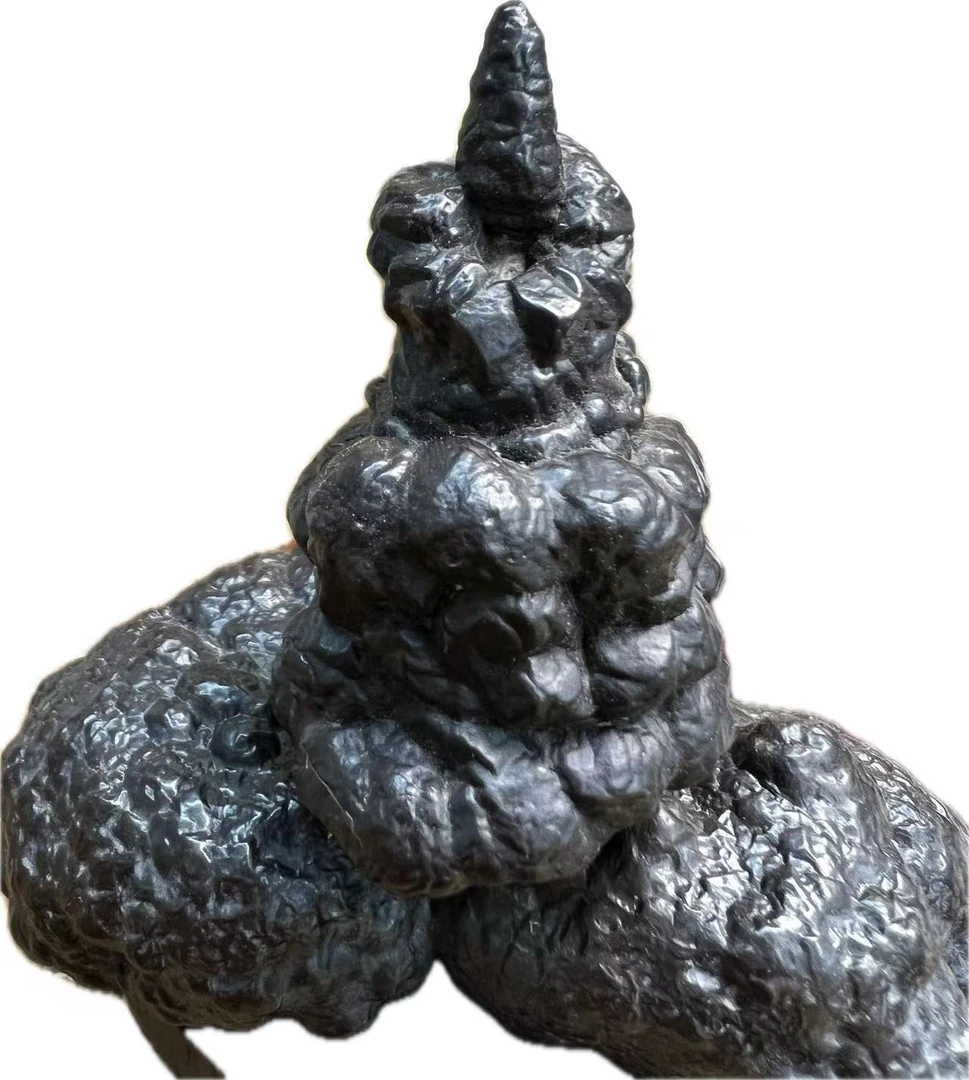 沙漠黑金刚天然奇石文玩摆件摆设精品吊坠手把件戈壁奇石盆景石