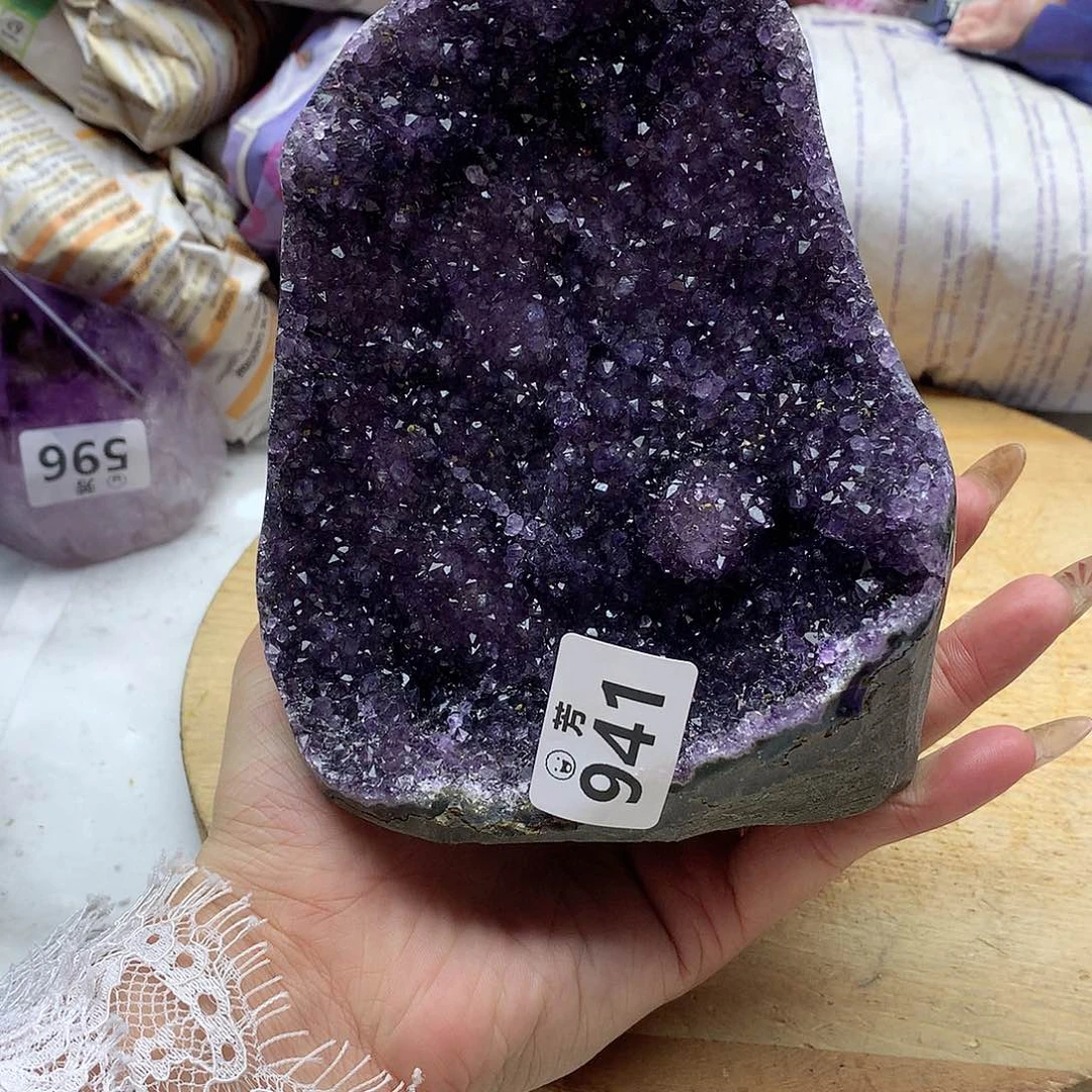 紫晶大型摆件（非配饰）未镶嵌