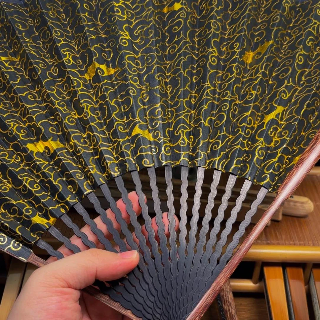扇子芝麻粽龙鳞祥云金