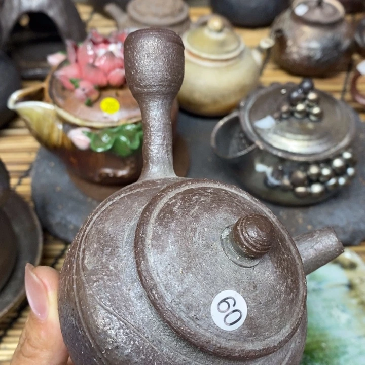 柴烧裸烧纯手工制作瑕疵瑕疵